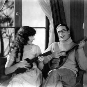 Still of Harold Lloyd and Jobyna Ralston in The Freshman 1925
