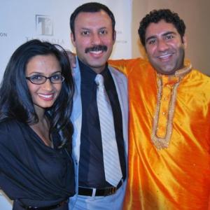 Kavi Ladnier Rizwan Manji and Parvesh Cheena at America India Foundation Gala 2010
