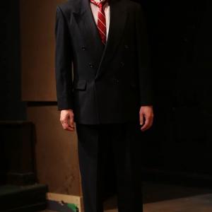 David Logan Rankin as Inspector Burke in The Metropolitan Playhouses production of Within the Law