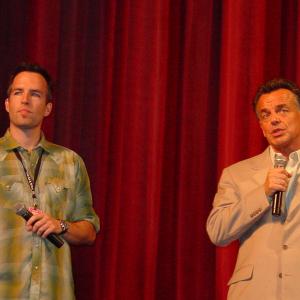 Kyle Rankin and Ray Wise at the Savannah Film Festival.