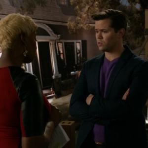 Still of Andrew Rannells and NeNe Leakes in The New Normal 2012