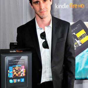 James Ransone poses in the Kindle Fire HD and IMDb Green Room during the 2013 Film Independent Spirit Awards at Santa Monica Beach on February 23, 2013 in Santa Monica, California.
