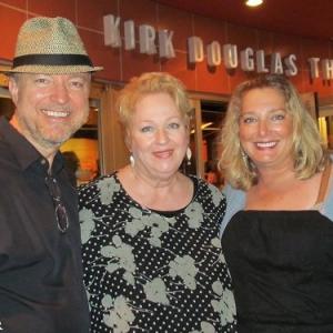 Dale Raoul Attends the Opening Night Performance of Elephant Room at The Kirk Douglas Theatre - Pictured with Ray Thompson and Paige Petrone