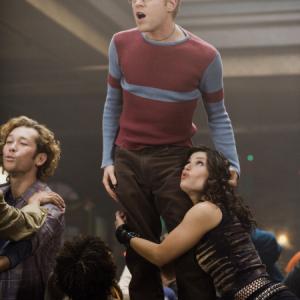 Still of Idina Menzel and Anthony Rapp in Rent (2005)