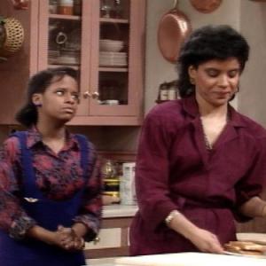 Still of Tempestt Bledsoe and Phylicia Rashad in The Cosby Show 1984