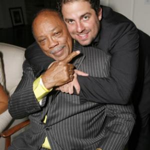 Quincy Jones and Brett Ratner