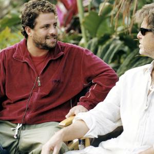 Pierce Brosnan and Brett Ratner in After the Sunset 2004