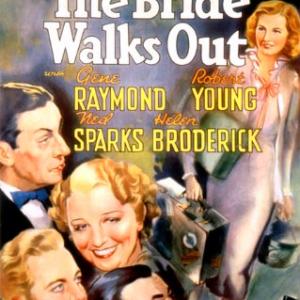 Barbara Stanwyck Robert Young Helen Broderick Gene Raymond and Ned Sparks in The Bride Walks Out 1936