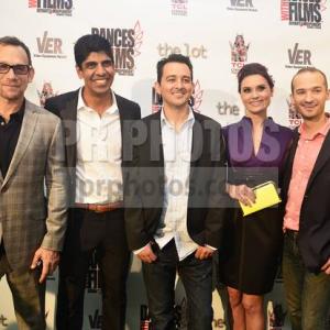 The Advocate with Michael Raynor Sachin Mehta director Tamas Harangi Kristina Klebe and Matthew Temple at Dances with Films