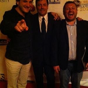 Jeff Rector, Maksim Trofimov and Roman Losev in Kosmonavtika (2012)