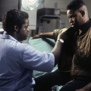 Still of Garvin Funches and Markus Redmond in Doogie Howser MD 1989