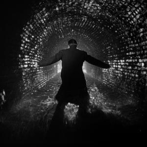 Still of Orson Welles and Carol Reed in The Third Man (1949)