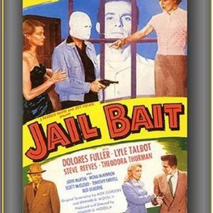 Dolores Fuller Steve Reeves and Lyle Talbot in Jail Bait 1954