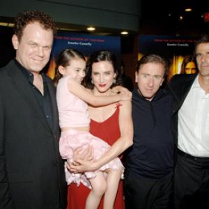 Jennifer Connelly, John C. Reilly, Tim Roth, Walter Salles and Ariel Gade at event of Dark Water (2005)