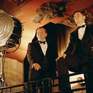 Still of Leonardo DiCaprio and John C. Reilly in Aviatorius (2004)