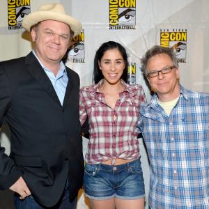 John C Reilly and Sarah Silverman at event of Ralfas Griovejas 2012
