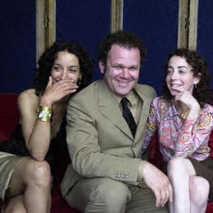 John C Reilly Jennifer Beals and Jane Adams at event of The Anniversary Party 2001