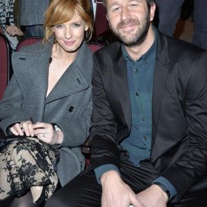 Kelly Reilly and Chris ODowd at event of Golgota 2014
