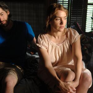 Still of Kate Winslet and Jason Reitman in Labor Day (2013)