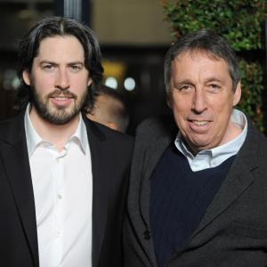 Ivan Reitman and Jason Reitman at event of Young Adult (2011)