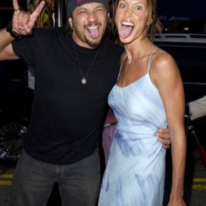 Shannon Elizabeth and Joseph D. Reitman at event of Jay and Silent Bob Strike Back (2001)