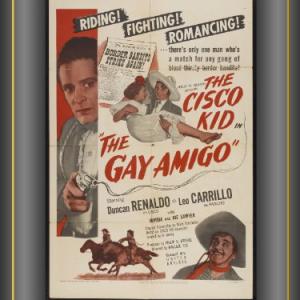 Armida Leo Carrillo and Duncan Renaldo in The Gay Amigo 1949