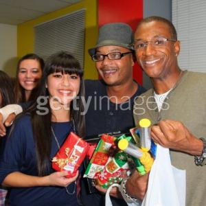 Chelsea Rendon with Todd Bridges and Tommy Davidson at The Gift Of Giving at PATH