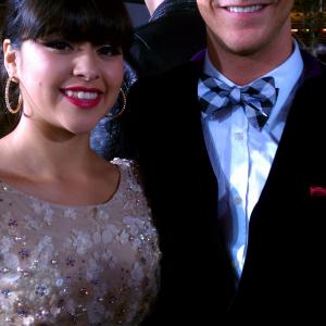 Chelsea and Michael Welch at the Breaking Dawn premiere
