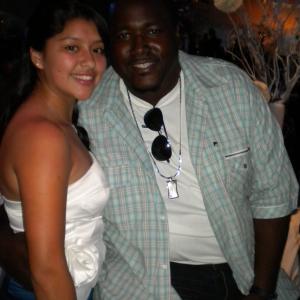 Chelsea and Quinton Aaron at the Eclipse Premiere After Party