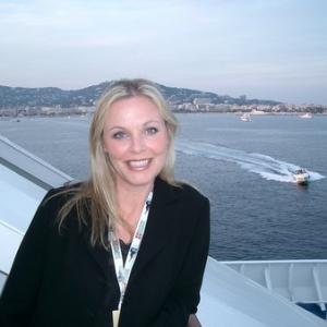 On the Stella Artois yacht promoting Emile in Cannes 2003