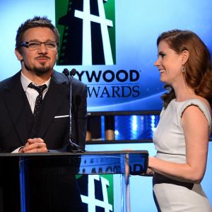 Amy Adams and Jeremy Renner