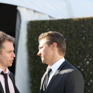Sam Rockwell and Jeremy Renner
