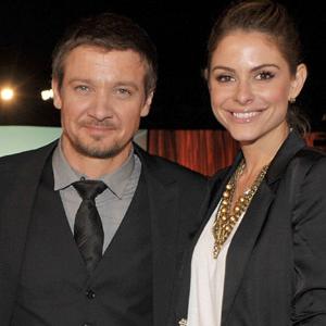 Jeremy Renner and Maria Menounos