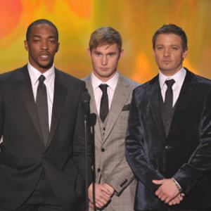 Jeremy Renner, Anthony Mackie and Brian Geraghty