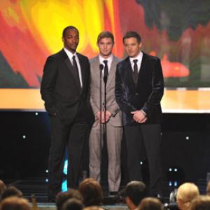 Jeremy Renner Anthony Mackie and Brian Geraghty