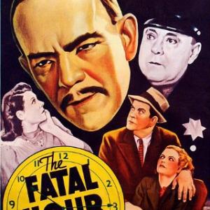 Boris Karloff Lita Chevret Marjorie Reynolds and Grant Withers in The Fatal Hour 1940