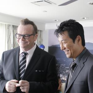 Tom Arnold and Phillip Rhee