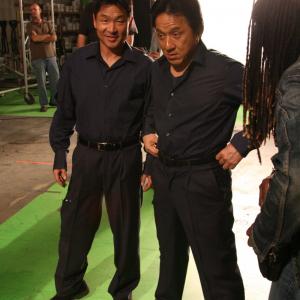 Simon and Jackie Chan on Rush Hour 3