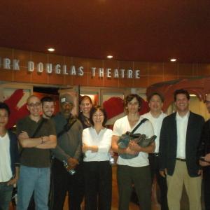 Swordplay staged reading at the Kirk Douglas Theatre with the cast members