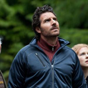 Still of Ed Quinn Donnelly Rhodes and Magda Apanowicz in The 12 Disasters of Christmas 2012