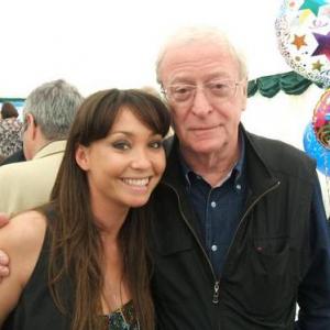 attending a charity event with the wonderful Mr Michael Caine