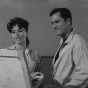 Still of George Maharis and Madlyn Rhue in Route 66 1960