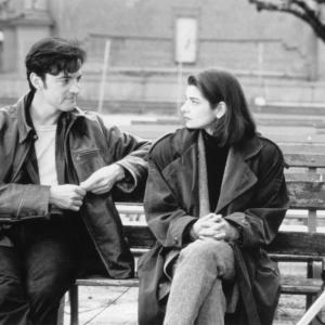Still of Laura San Giacomo and Paul Rhys in Nina Takes a Lover 1994