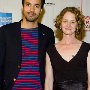 Phillip Rhys Melissa Leo attends The Space Between premiere during the 9th Annual Tribeca Film Festival  April 23rd 2010
