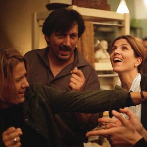 Center: Serge Riaboukine as Felix; Right: Filmmaker Agnes Jaoui as Sylvia
