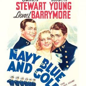 James Stewart, Robert Young and Florence Rice in Navy Blue and Gold (1937)