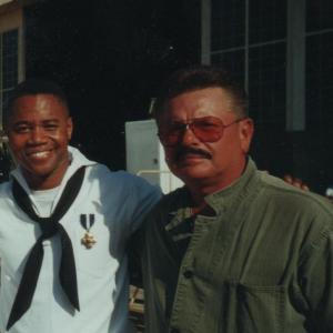 Lew with Cuba Gooding Jr