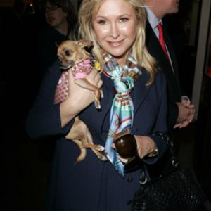 Kathy Hilton and Tinkerbell the Dog