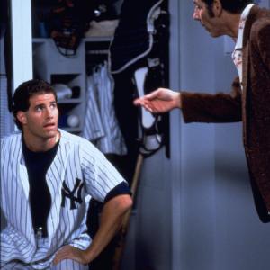 Still of Paul O'Neill and Michael Richards in Seinfeld (1989)