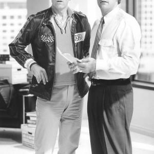 Still of Jeff Daniels and Michael Richards in Trial and Error (1997)